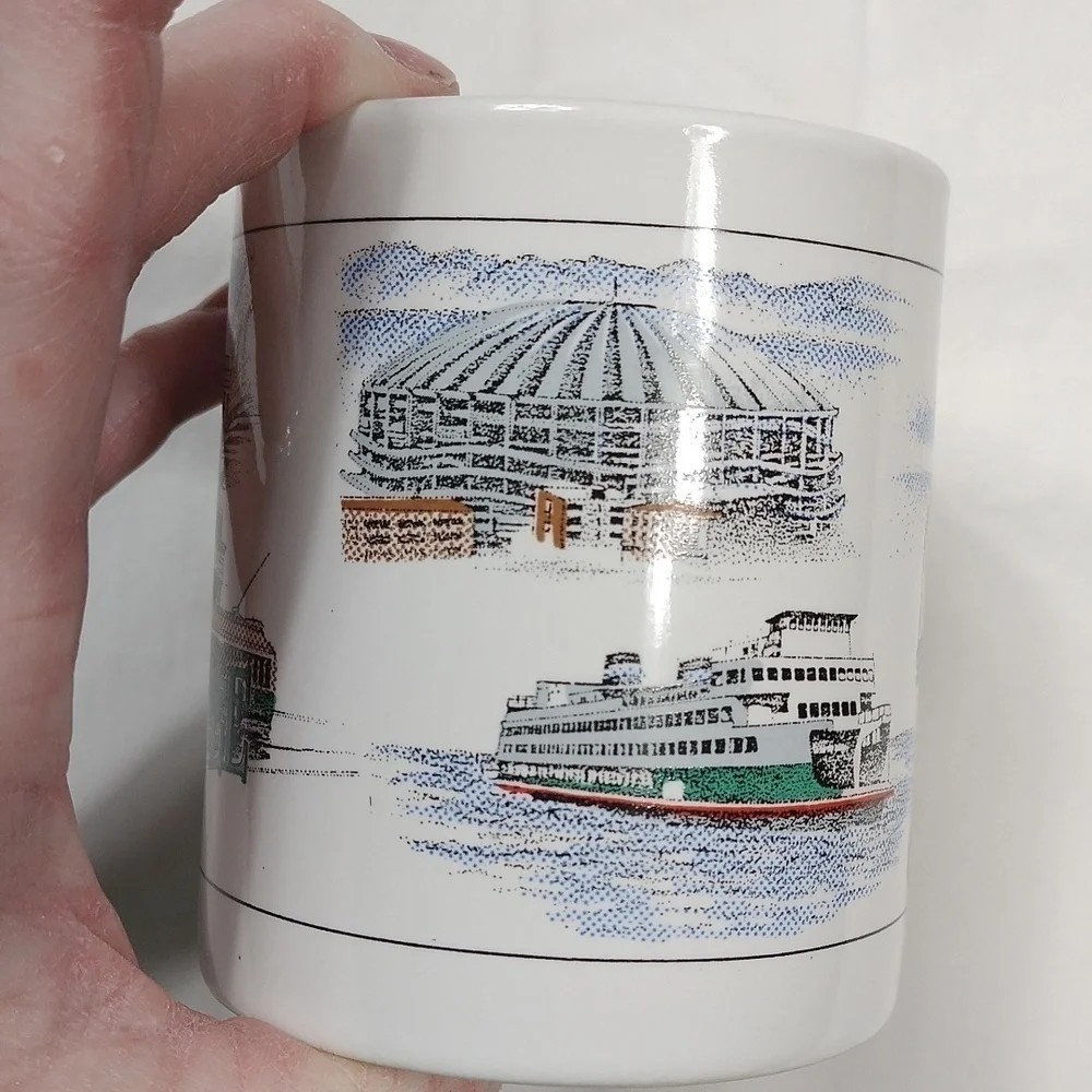 Vintage Seattle coffee mug